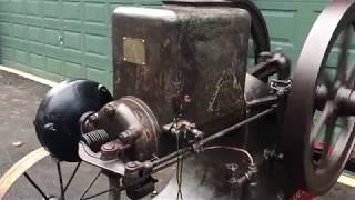 8hp Root and Vandervoort RampV Hit amp Miss Engine [upl. by Culosio]