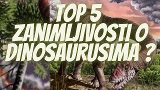 TOP 5 Zanimljivosti o Dinosaurusima [upl. by Aniretake]