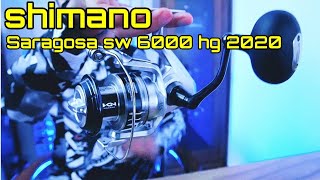 UNBOXING Reel Shimano Saragosa SW 6000 HG [upl. by Darby]