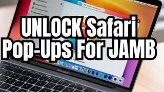 How to Allow PopUps On Safari For JAMB Reprinting 2024 [upl. by Loraine]