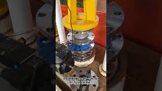 Valve switch limit experiment project pneumatic butterfly valve timer set 30s once open and close [upl. by Bobina343]