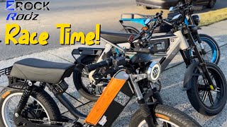 C3Strom Astro Pro Races vs Ariel Rider XClass amp ONYX CTY2  My 48v 52v and 60v eBikes [upl. by Loring]