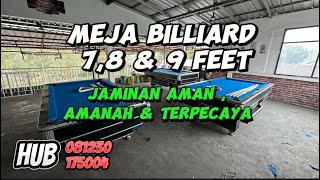 MEJA BILLIARD 7 FEET [upl. by Novat720]