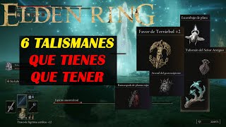 Elden Ring 6 Talismanes Poderosos [upl. by Lerner]