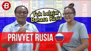 Privyet Rusia Belajar Bahasa Rusia [upl. by Mcgannon]