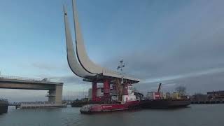 Gull Wing  Bascule Installation March 2024 [upl. by Cleave]