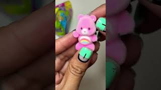 Unboxing carebwar ooshies pop and top asmr carebear ooshies unboxing [upl. by Adnyleb]