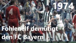 Borussia Mönchengladbach v FC Bayern München 50  Bundesliga 19731974  Die Rache der Fohlen [upl. by Atauqal]