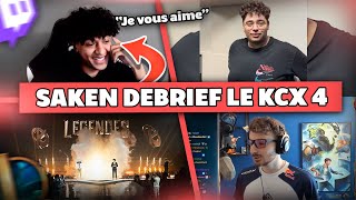 SAKEN DEBRIEF LE KCX4  Best Of LoL 831 Réactions [upl. by Eseela]