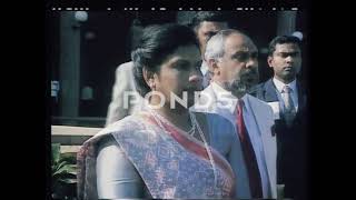 Chandrika Bandaranaike Kumaratunga opening the Parliament session in 1995chandrikakumarathunga [upl. by Darce]