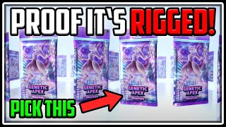 Proof That Pokemon TCG Pocket Packs are RIGGED [upl. by Oilicec297]