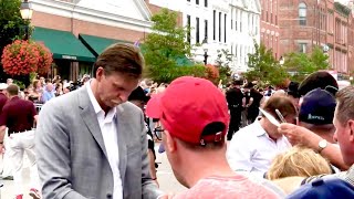 Baseball Legend Tony La Russa and Randy Johnson Signing Autographs Cooperstown New York 2019 [upl. by Hillegass]