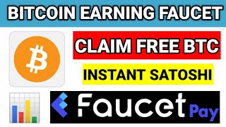 free bitcoin faucet 2024  earn btc  get free crypto  earning faucetpay website [upl. by Burris]