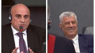 Hashim Thaçi i buzëqeshur përballet me Fadil Gecin në Hagë Ky njerzt e vdekun i don [upl. by Reibaj]