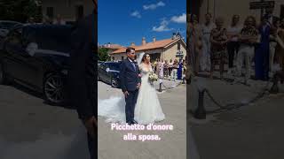 La divisa ha sempre il suo fascino Voi che dite wedding matrimonio weddingdress sposa bride [upl. by Schlesinger]