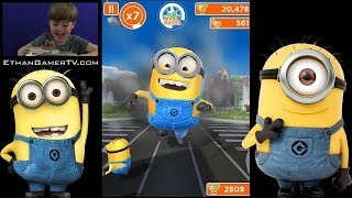 Ethan Gamers FIRST VIDEO Despicable Me MINION RUSH [upl. by Enilasor]