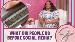 What Did People Do Before Social Media  Sherri Shepherd [upl. by Wenger]