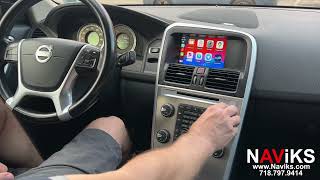 2011  2014 Volvo XC60 Apple Carplay  Android Auto Wired amp Wireless OEM Touch Screen Control [upl. by Sonny47]