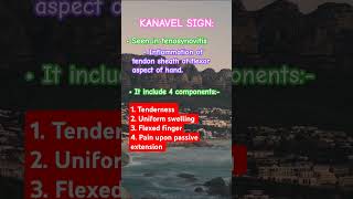 Kanavel sign mcq neet shorts short ytshorts yt trending video viralvideo [upl. by Ajiak]