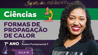 Formas de propagação de calor – Ciências – 7º ano – Ensino Fundamental [upl. by Atsirak]