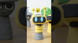 Sprunki Garnold and Clukr made Fun Bot from Sprunki 💛🤍 [upl. by Aihsena804]