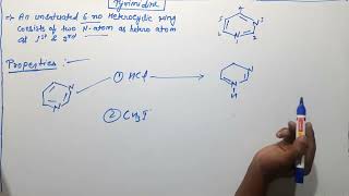 Pyrimidine  Structure preparation and properties [upl. by Aneret]