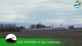 Bayerns Bahnverkehr  An der KBS 900990 in der Hallertau [upl. by Terris]