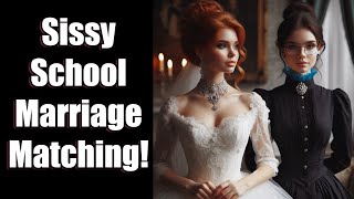 ASMR FLR Sissy School Marriage Matching  CD TG M2F Fiction [upl. by Firehs]