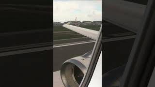 Fenix A321 Takeoff in Hamburg [upl. by Nylyram571]