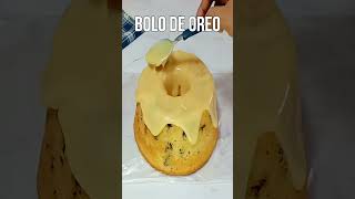 Melhor bolo de Oreo da vida Quer um pedaço bolocaseiro bolo [upl. by Etem]