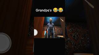 Grandpas Secret Trick 😂😂😂😂  Granny 3 shorts viralshort shortsfeed [upl. by Leahcam]