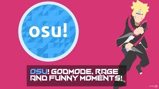 Osu GodMode Rage and Funny Moments 4 [upl. by Aural]