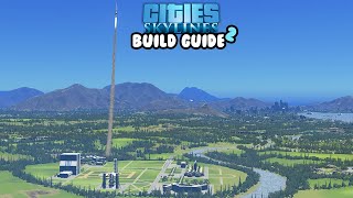 Actually It IS Rocket Science In Cities Skylines  Orchid Bay [upl. by Enirehtak]