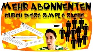 Mehr aktive Abonnenten durch diese simple Sache  Youtorial 11 [upl. by Itsyrc905]