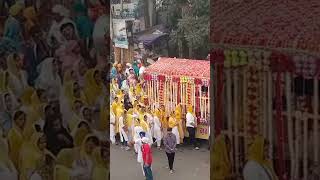 Satnam SRI waheguru ji Nagar kirtan at sahnewal ðŸ™ðŸ™ðŸ™ [upl. by Nhepets]