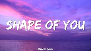 Shape of You  Ed Sheeran Lyrics [upl. by Anegue]