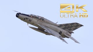 4K MIG21 UM Croatian Air Force flying Display Airpower 2022 AirShow Zeltweg LOXZ [upl. by Rot]