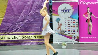 Majorettes  baton solo cadet  Liberec 2024  Majorette Championship MWF [upl. by Naxor]