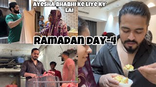 Ramadan day4  Haifa amp Qashif vlog  ayesha bhabhi ka saman done 👍 [upl. by Searcy]