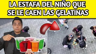 La ESTAFA del NIÑO al que se le CAEN LAS GELATINAS ESTO PASA EN CDMX [upl. by Felise]