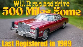 Will This Barn Find Cadillac Drive 500 Miles [upl. by Drawe]