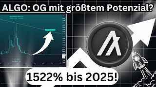 ALGORAND SCHLUSS mit FAKE PROGNOSEN 350 REALISTISCH bis 2025 ALGORAND Deutsch [upl. by Patric825]