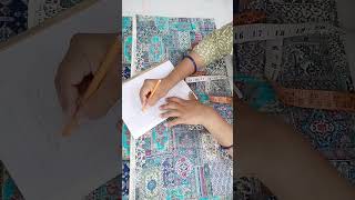 basic kurti cutting part 1kurti cuttingstitching class [upl. by Ginzburg]