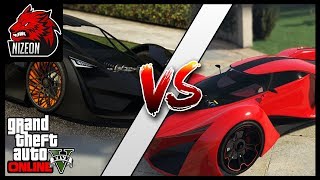 GTA 5 ONLINE PEGASSI TEZERACT VS GROTTI X80 PROTO WHICH ONE IS BETTER [upl. by Opportina]