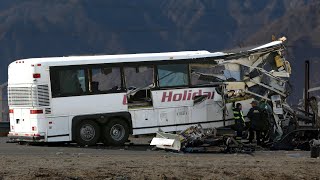 The INFAMOUS California Tour Bus Crash 2016 [upl. by Sihtnyc]