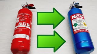 Fire Extinguisher To NOS Nitrous Bottle [upl. by Eneleuqcaj]