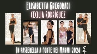 Elisabetta Gregoraci amp Cecilia Rodríguez alla sfilata di un noto stilista video moda 28072024 [upl. by Kore]