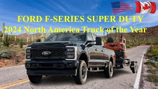 2024 Ford FSeries Super Duty  PREVAILS AS NORTH AMERICA TRUCK OF THE YEAR Carspecs Tv [upl. by Minier576]