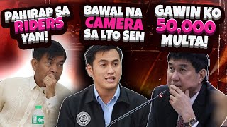 BAGONG MEMO NI LTO PAHIRAP SA MGA RIDERS  SEN RAFFY TULFO GUSTO MAGING 50000 ANG MULTA SA EDSA [upl. by Etta]