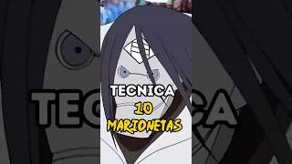 Tecnica de las 10 marionetas de Chikamatsu naruto [upl. by Merkle]